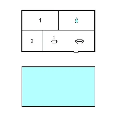 Lovely In With Swimming Pool Apartamento